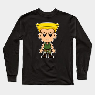 Chibi Guile Long Sleeve T-Shirt